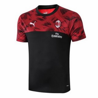 Entrainement AC Milan 2019 2020 Noir Rouge