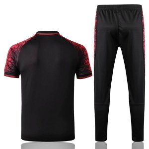 JORDAN Polo Ensemble Complet Paris Saint Germain 2018 2019 Noir Rose