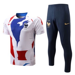 Maillot France Ensemble Complet 2022 2023 Bleu Blanc Rouge