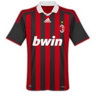 Maillot AC Milan Domicile Retro 2009 2010 Rouge Maillot AC Milan Domicile Retro 2009 2010 Rouge