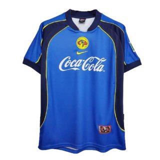 Maillot América Exterieur Retro 2001 2002 Bleu Maillot América Exterieur Retro 2001 2002 Bleu