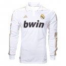 Maillot Real Madrid Domicile ML Retro 11 12 Blanc