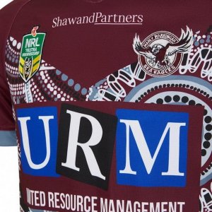 Maillot Manly Sea Eagles 2018 Rouge