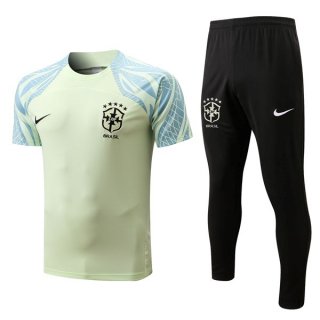 Maillot Brésil Ensemble Complet 2022 2023 Jaune Maillot Brésil Ensemble Complet 2022 2023 Jaune