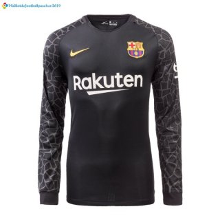Maillot Barcelona Gardien ML 2017 2018 Noir Maillot Barcelona Gardien ML 2017 2018 Noir