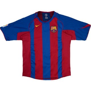 Maillot Barcelona Domicile Retro 2004 2005 Bleu Rouge Maillot Barcelona Domicile Retro 2004 2005 Bleu Rouge