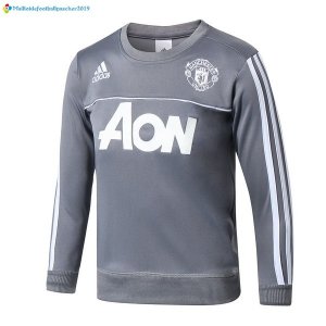 Survetement Manchester United Enfant 2017 2018 Gris