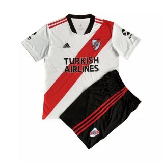 Maillot River Plate Domicile Enfant 2021 2022 Blanc