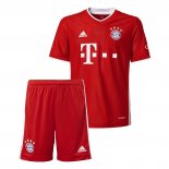 Maillot Bayern Munich Domicile Enfant 2020 2021 Rouge