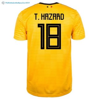 Maillot Belgica Exterieur T.Hazard 2018 Jaune