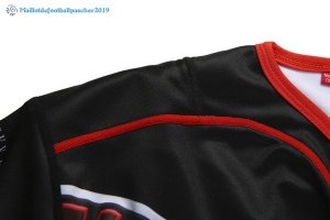 Maillot Rugby Warriors Domicile 2017 2018 Noir