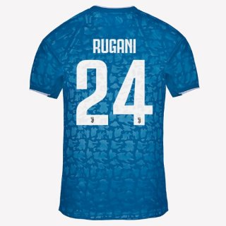 Maillot Juventus NO.24 Rugani Third 2019 2020 Bleu Maillot Juventus NO.24 Rugani Third 2019 2020 Bleu