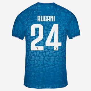 Maillot Juventus NO.24 Rugani Third 2019 2020 Bleu