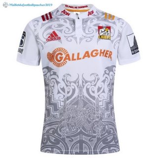 Maillot Rugby Chiefs Exterieur 2017 2018 Blanc