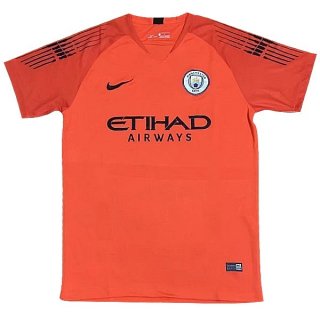 Maillot Manchester City Gardien 2018 2019 Orange Maillot Manchester City Gardien 2018 2019 Orange