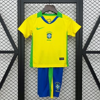 Maillot Brésil Domicile Enfant 2025