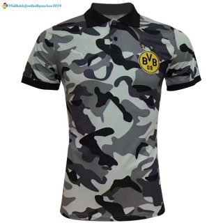 Polo Borussia Dortmund 2017 2018 Gris Polo Borussia Dortmund 2017 2018 Gris