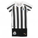 Maillot Newcastle United Domicile Enfant 2018 2019 Blanc Noir