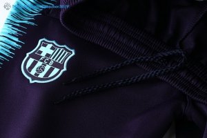 Survetement Barcelona 2018 2019 Noir Bleu