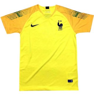 Maillot France Gardien 2018 Jaune Maillot France Gardien 2018 Jaune