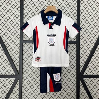 Maillot Angleterre Domicile Enfant Retro 1998 Maillot Angleterre Domicile Enfant Retro 1998