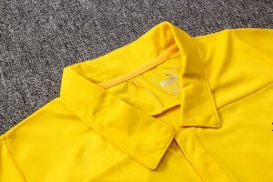 Polo Ensemble Complet Borussia Dortmund 2018 2019 Jaune Noir