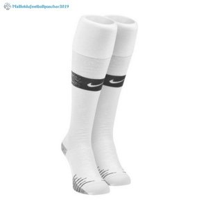 Chaussette France Exterieur 2018 Blanc