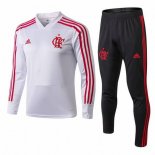 Survetement Flamengo 2018 2019 Blanc Rouge