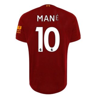Maillot Liverpool NO.10 Mane Domicile 2019 2020 Rouge