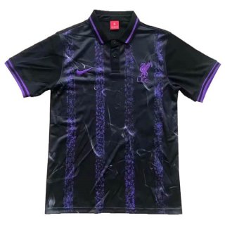 Polo Liverpool 2019 2020 Noir Purpura Polo Liverpool 2019 2020 Noir Purpura