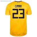 Maillot Belgica Exterieur Ciman 2018 Jaune