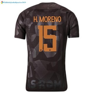 Maillot AS Roma Third H.Moreno 2017 2018 Maillot AS Roma Third H.Moreno 2017 2018
