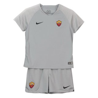 Maillot AS Roma Exterieur Enfant 2018 2019 Gris Maillot AS Roma Exterieur Enfant 2018 2019 Gris