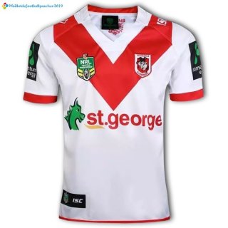 Maillot Rugby St. George Illawarra Dragons NRL Domicile 2016 2017