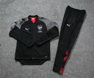 Survetement Arsenal 2018 2019 Noir Gris