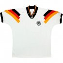 Thailande Maillot Allemagne Domicile Retro 1992 1994 Blanc