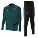 Survetement Ajax 2019 2020 Vert Noir