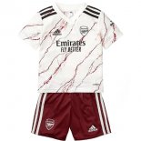 Maillot Arsenal Exterieur Enfant 2020 2021 Blanc