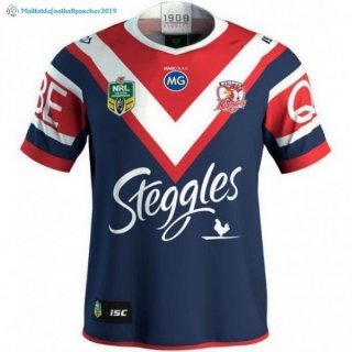 Maillot Rugby Sydney Roosters Domicile 2018 Bleu Maillot Rugby Sydney Roosters Domicile 2018 Bleu