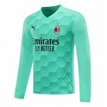 Maillot AC Milan Domicile ML Gardien 2020 2021 Vert