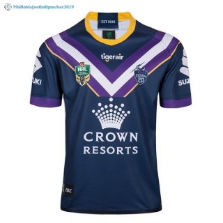 Maillot Rugby Melbourne Storm Domicile 2018 Bleu Maillot Rugby Melbourne Storm Domicile 2018 Bleu
