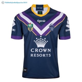 Maillot Rugby Melbourne Storm Domicile 2018 Bleu