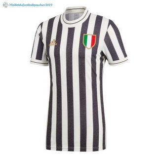 Maillot Juventus Édition Commémorative 2018 2019 Blanc Noir Maillot Juventus Édition Commémorative 2018 2019 Blanc Noir