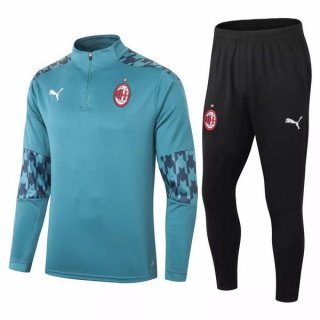 Survetement AC Milan 2020 2021 Vert Noir Survetement AC Milan 2020 2021 Vert Noir