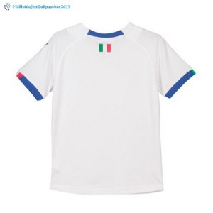 Maillot Italie Exterieur Enfant 2018 Blanc