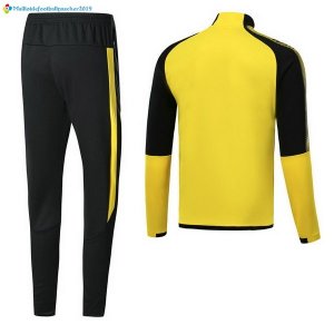 Survetement Borussia Dortmund 2017 2018 Noir Jaune Marine