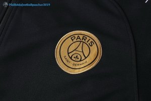 Survetement Paris Saint Germain 2018 2019 Noir Blanc