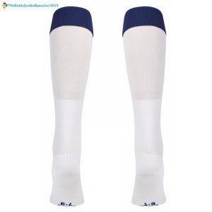 Chaussette Everton Domicile 2017 2018 Blanc