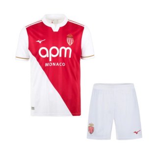 Maillot AS Monaco Domicile Enfant 2025 2026 Maillot AS Monaco Domicile Enfant 2025 2026