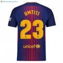 Maillot Barcelona Domicile Umtiti 2017 2018